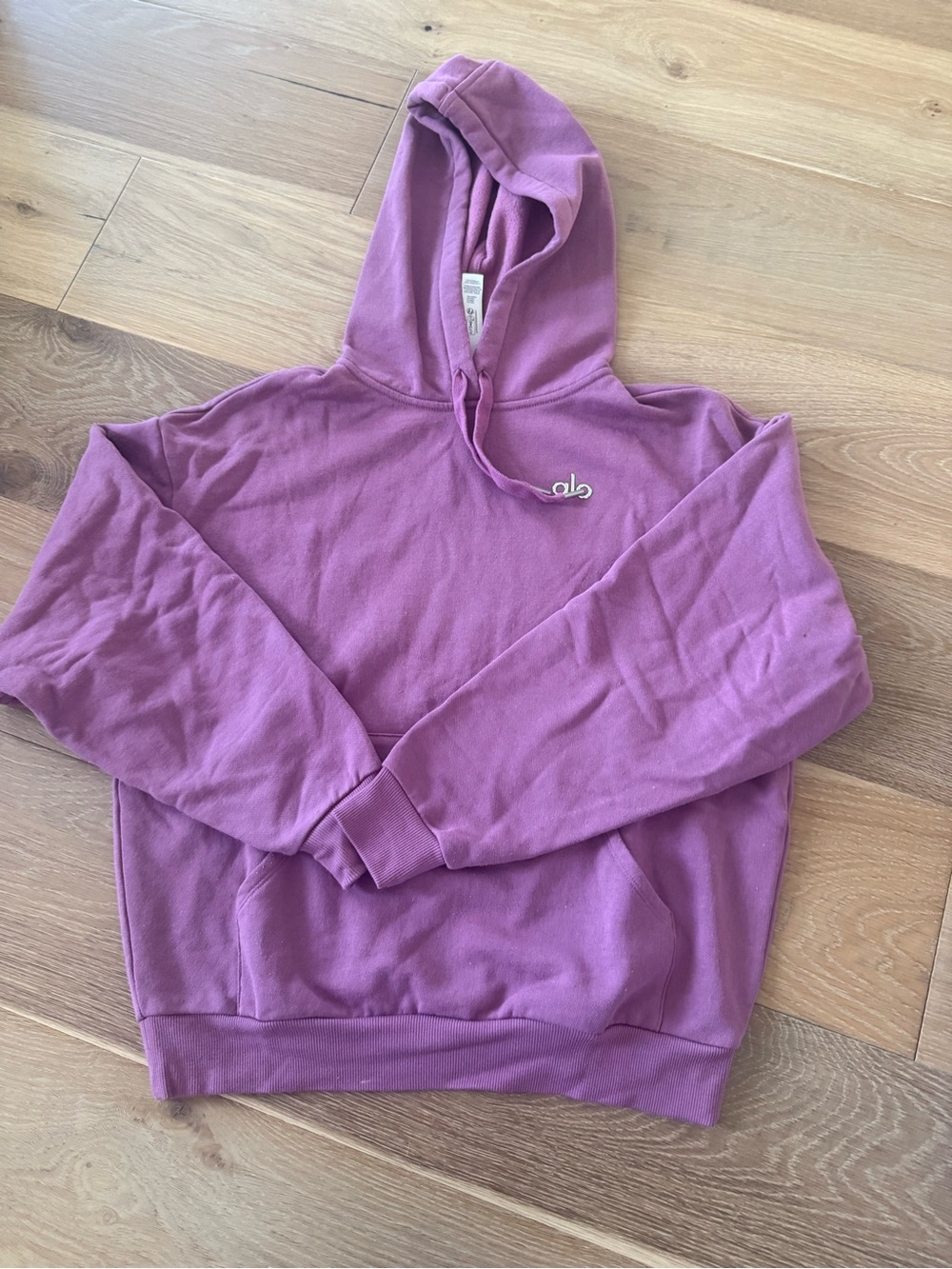 ALO Yoga Mauve Crewneck Hoodie - Dusty Purple